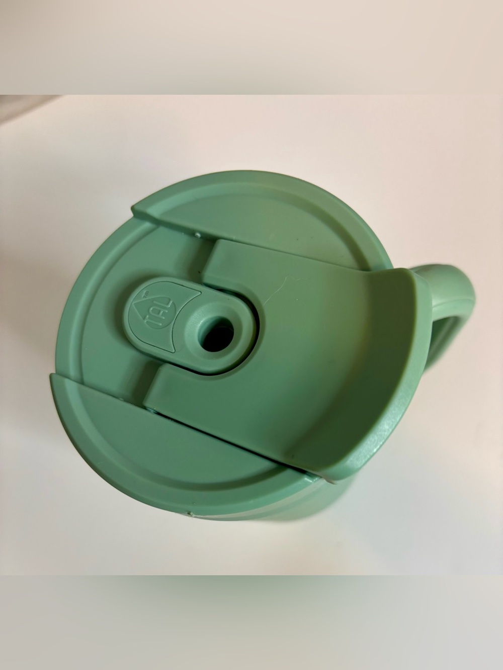 TAL Matte Green Insulated  40 oz Travel Mug with Handle - Picture 5 of 9